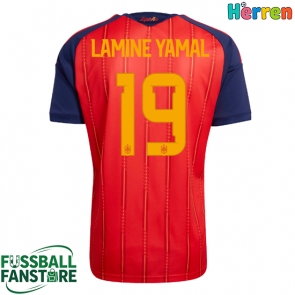 Spanien Lamine Yamal #19 Replik Heimtrikot WM 2026 Kurzarm